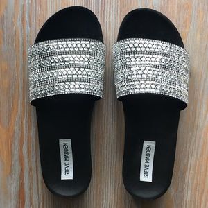 Steven Madden Women’s Dazzle Slide Sandal Sz. 7